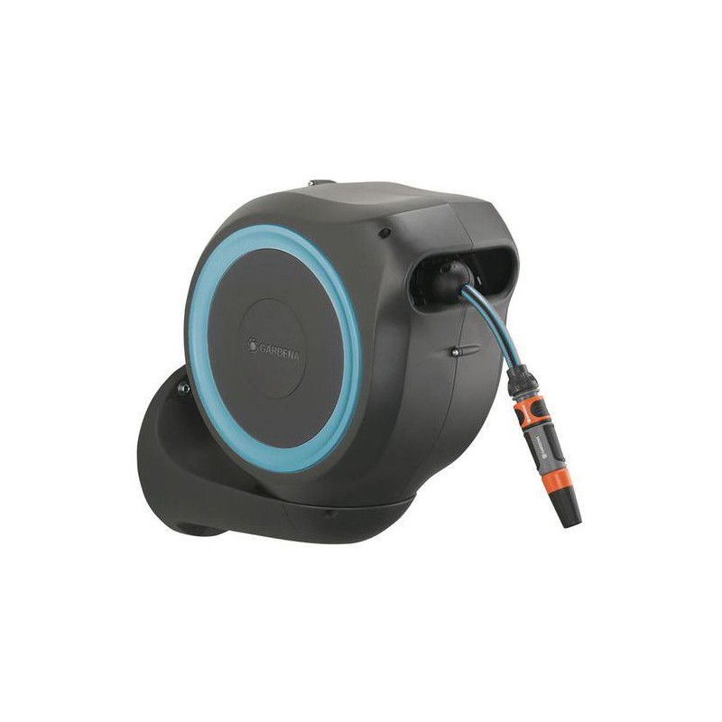 Dévidoir Enrouleur Automatique de Tuyau d'Arrosage 15m GARDENA