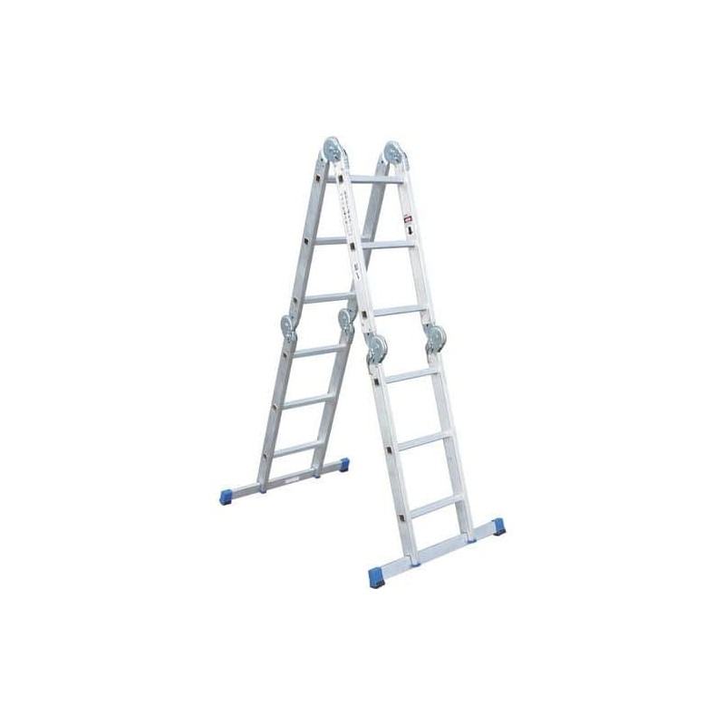 Echelle en Aluminium Transformable Télescopique et Pliante Echelle en Aluminium Transformable Télescopique et Pliante