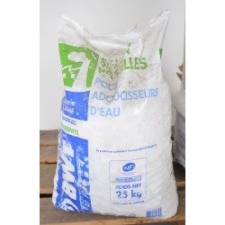 25 kg de sel en pastilles