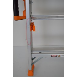 Escabeau Aluminium 3 Marches Charge 150kg Pas Cher