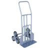 Diable Acier pour Escalier Capacité 250kg 3 Roues en Etoile