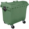 Poubelle Conteneur Mobile à Déchets 660L
