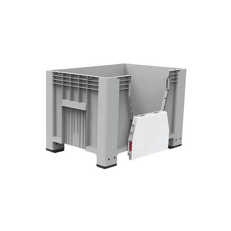 Caisse-Palette Plastique 510L avec Trappe d'Accès Caisse-Palette Plastique 510L avec Trappe d'Accès