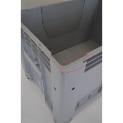 Caisse-Palette Plastique 510L avec Trappe d'Accès Pas Cher