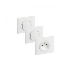 LEGRAND - Interrupteur double connecté Blanc Céliane With Netatmo