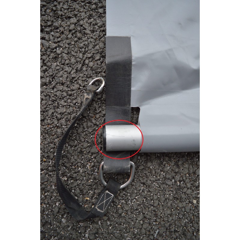 ALBIGÈS Couverture à Barres Bâche Piscine 10,50x4,50 Mètres EASYTOP