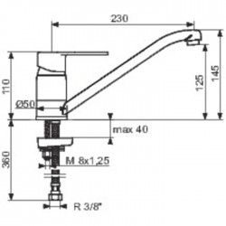 Mitigeur Robinet 134280
