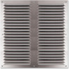 Grille à Persiennes AUTOGYRE 250x250mm en Aluminium