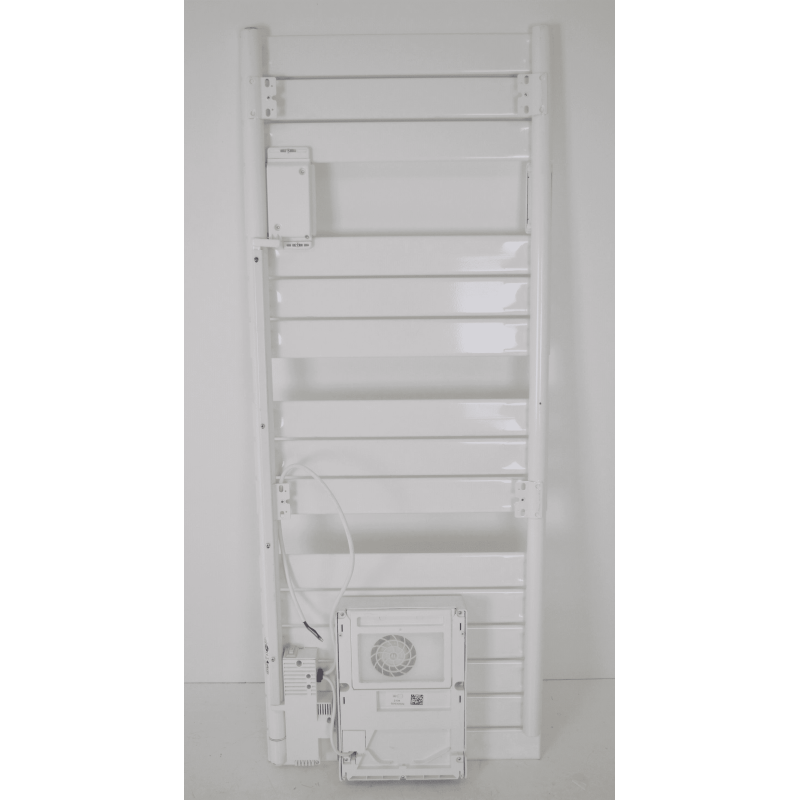 Sèche-serviettes électrique Adelis 1750W Blanc - Séchage Rapide, Mode Boost Pour Plus De Confort
