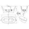Baignoire O'DESIGN Maia