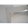 Armoire Basse Inox MALOW 2 Portes Battantes Pas Cher