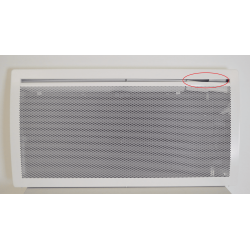 Radiateur Electrique 1500W MULLER INTUITIV Quartea D Horizontal Blanc pas cher