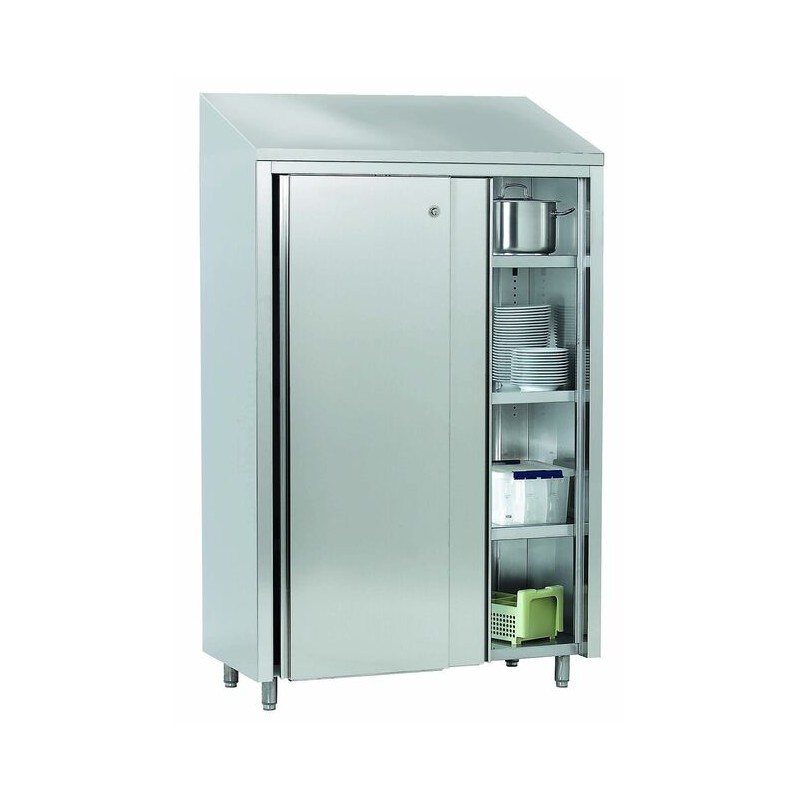 Armoire Haute Inox HENRI JULIEN 2 Portes Coulissantes Armoire Haute Inox HENRI JULIEN 2 Portes Coulissantes