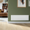 Radiateur Electrique à Inertie sèche 750W INTUIS Chamane Plinthe Blanc