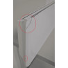 Radiateur Electrique à Inertie sèche 750W INTUIS Chamane Plinthe Blanc - M119412 pas cher