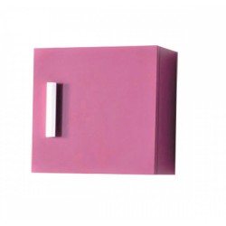 Meuble Carré de Salle de Bain ALTERNA Woodstock Fuchsia 30X30 cm