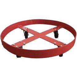 Rouleur pour Fûts Rond Plateau Roulant Charge 410kg