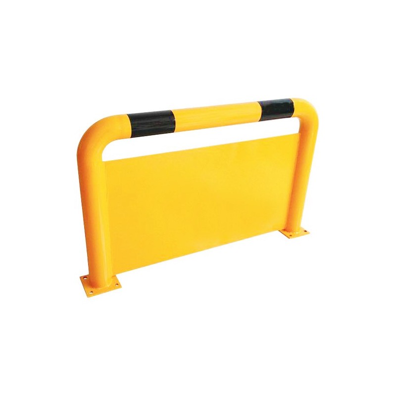 Arceau Barrière de Protection Acier avec Plaque Anti-Encastrement Arceau Barrière de Protection Acier avec Plaque Anti-Encastrement