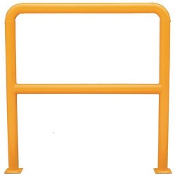 Barrière de Sécurité Jaune Tube Ø59mm