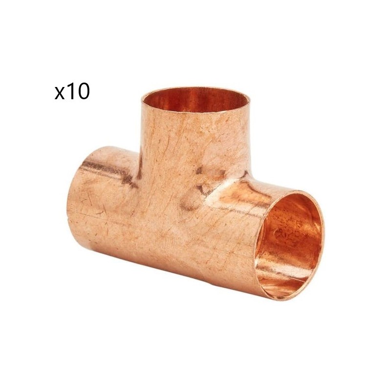 Lot de 10 Té Cuivre 5130 ALTECH Triple Femelle D15 Lot de 10 Té Cuivre 5130 ALTECH Triple Femelle D15