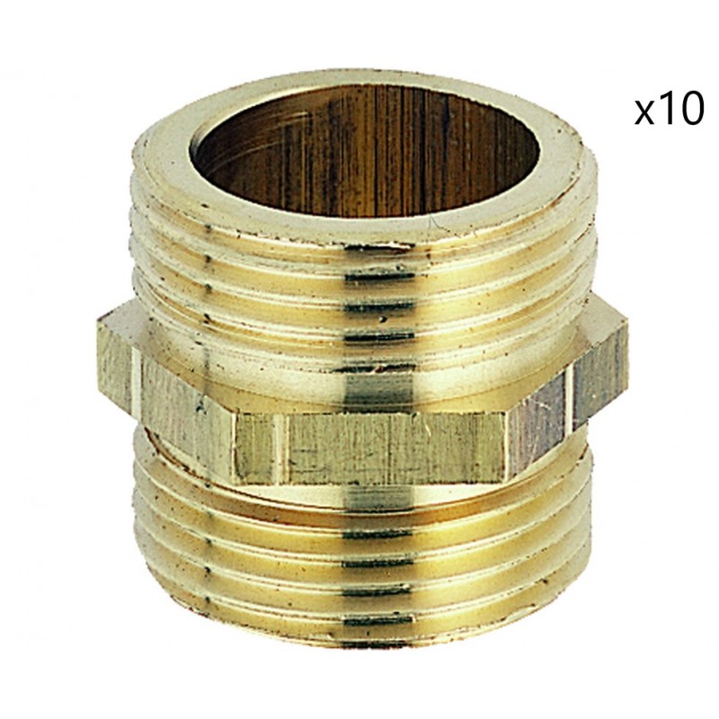 Mamelon Laiton Mâle-Mâle Brut ALTECH 05x10-8280 Mamelon Laiton Mâle-Mâle Brut ALTECH 05x10-8280