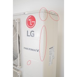 Unité Extérieure de Pompe à Chaleur Air/Eau 16kW LG Therma V Pas Cher