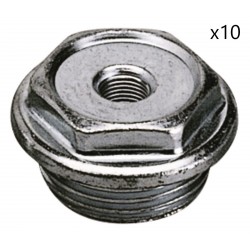 Bouchons Réductions 05x10 DECORAL Zingué Droit