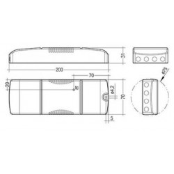 Dimension Driver Led TRIDONIC