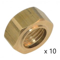 Lot de 10 Ecrous à Collet Battu 8374G ALTECH 20x27-12