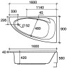 Baignoire Marina 917001