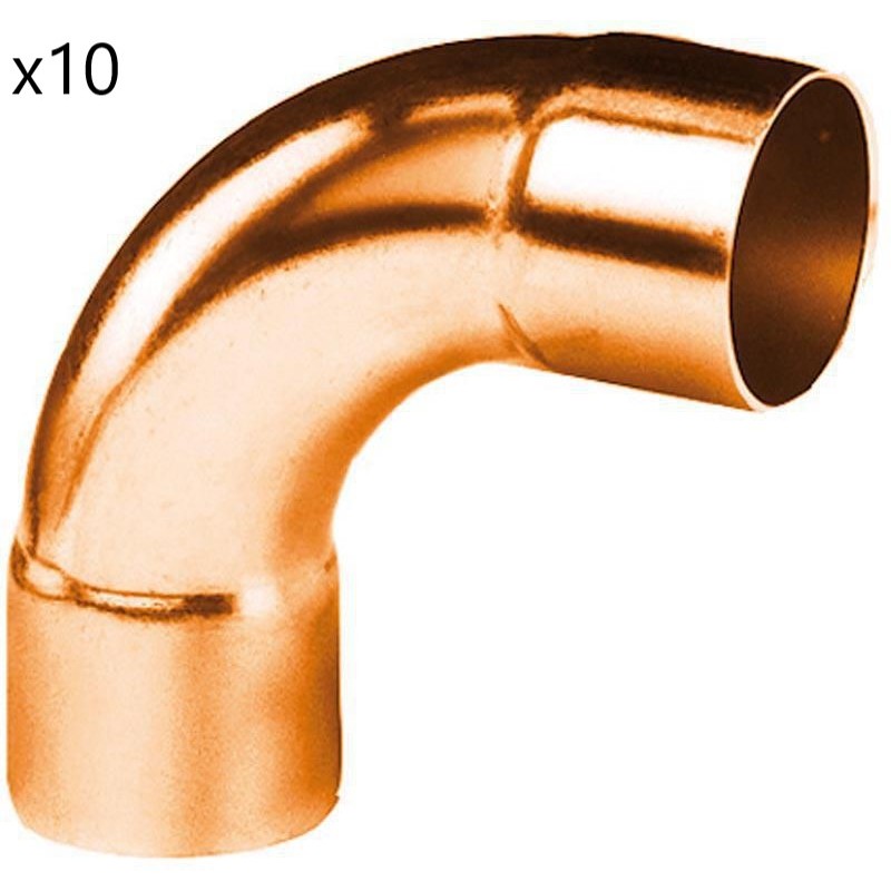 Lot de 10 Coudes Courbe 90° Cuivre 5090 ALTECH Lot de 10 Coudes Courbe 90° Cuivre 5090 ALTECH