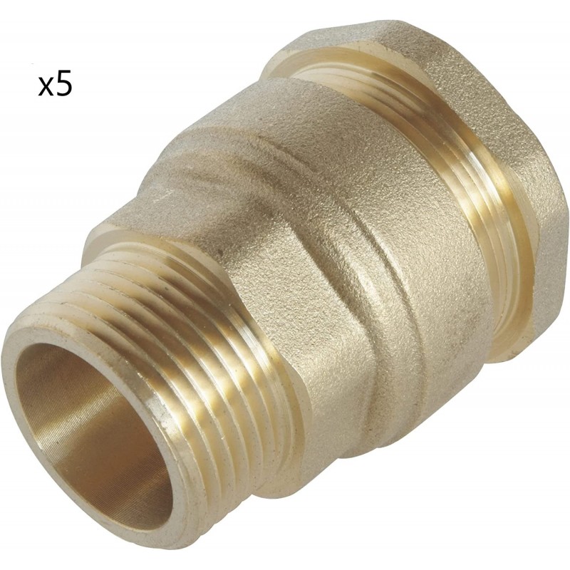 Raccords Laiton Droit Mâle Pour Tube PE SOMATHERM Raccords Laiton Droit Mâle Pour Tube PE SOMATHERM