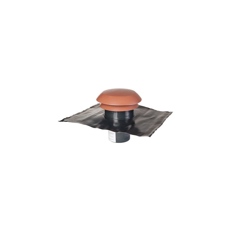 Chapeau de Toiture Entrée/Sortie d'Air Matière Plastique ANJOS Cara 160 Tuile Chapeau de Toiture Entrée/Sortie d'Air Matière Plastique ANJOS Cara 160 Tuile