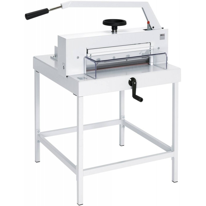 Massicot Manuel 500 Feuilles de Bureau IDEAL avec Support Métallique Massicot Manuel 500 Feuilles de Bureau IDEAL avec Support Métallique