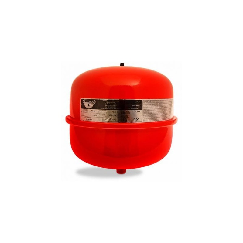 Vase d'Expansion à Membrane 12L ZILMET pour Chauffage Vase d'Expansion à Membrane 12L ZILMET pour Chauffage