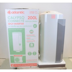 Chauffe-eau thermodynamique Atlantic Calypso connecté Split Inverter 200L