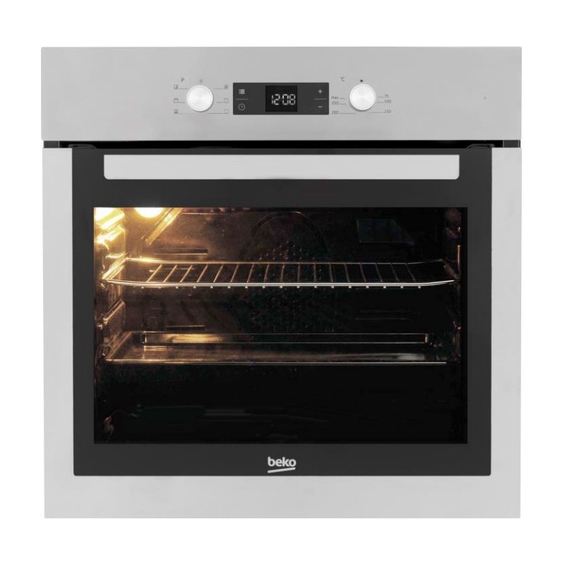 Four Encastrable 72L BEKO Nettoyage Pyrolyse Porte Froide Inox Four Encastrable 72L BEKO Nettoyage Pyrolyse Porte Froide Inox