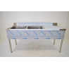Table de plonge en Inox 2 Cuves Professionnel