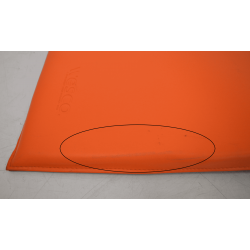 Tapis de Motricité WESCO Uni Reliable 200 x 100 cm Orange pas cher