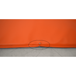 Tapis de Motricité WESCO Uni Reliable 200x100cm Orange pas cher
