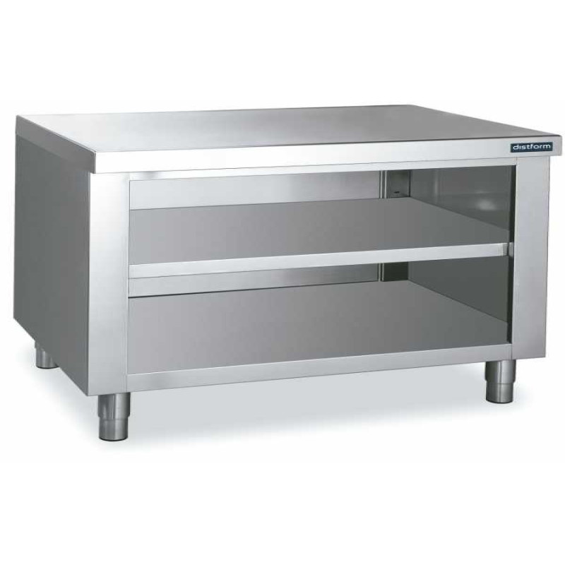 Table Inox Royal Catering 100x60cm - Table Travail Professionnelle Capacité 90kg