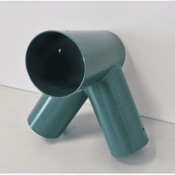 Angle Biais en Acier SOULET Pour Portique et Balançoire en Bois Rond