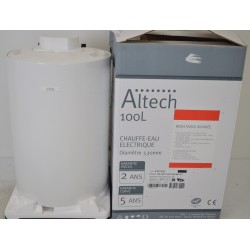 Chauffe-eau électrique Altech 100 litres vertical Ø 530 mm thermoplongeur  monophasé EU