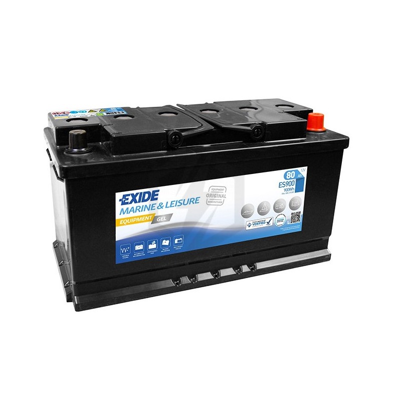 Batterie de loisirs à décharge lente 12V 90 Ah - 450 Cycles de vie