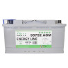 Batterie Stationnaire 12V MOOVE Energy Line AGM 100 Ah 20H