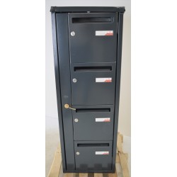 Bloc de 4 Boites aux Lettres RENZ Collective Intérieur