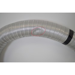 WESTA FRANCE Conduit Flexible Souple Isolé 4m Lisso ISO DP Ø130/196mm