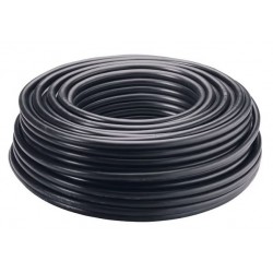 50m de Câble Electrique U1000 R2V 3G1.5 mm2 Basse Tension Noir