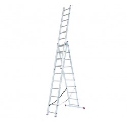 Echelle Transformable en Aluminium KRAUSE Corda 3x10 Echelons