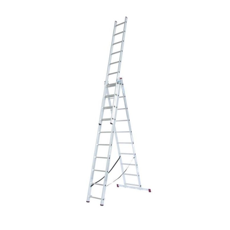 KRAUSE Echelle Transformable 3x10 Echelons Accès 7m - 030405